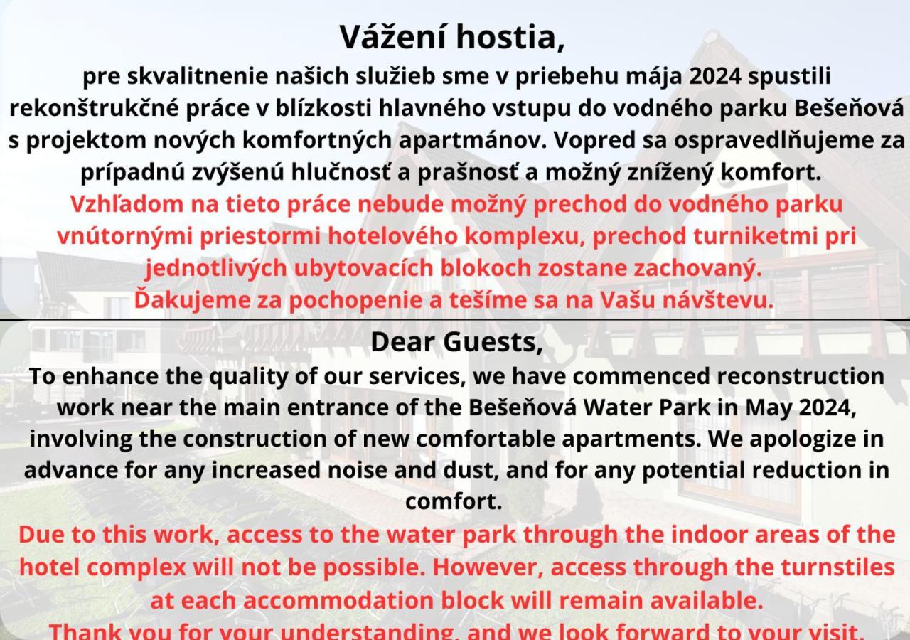 Hotel Galeria Thermal Bešeňová المظهر الخارجي الصورة
